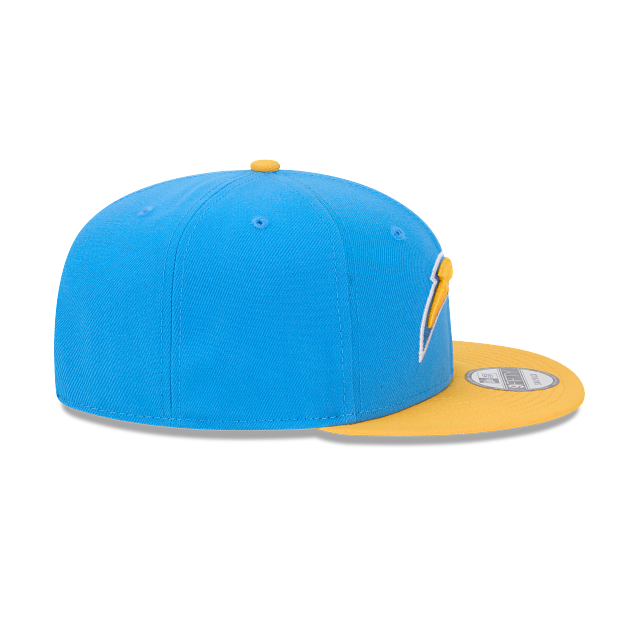 New Era Men's Los Angeles Chargers 9FIFTY Snapback Hat-Blue/Yellow