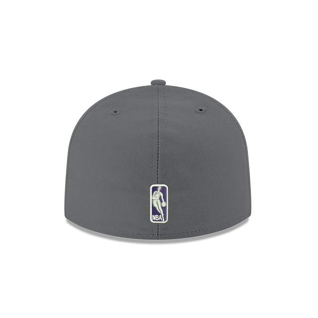 New Era Sacramento Kings 59FIFTY Fitted Hat-Grey