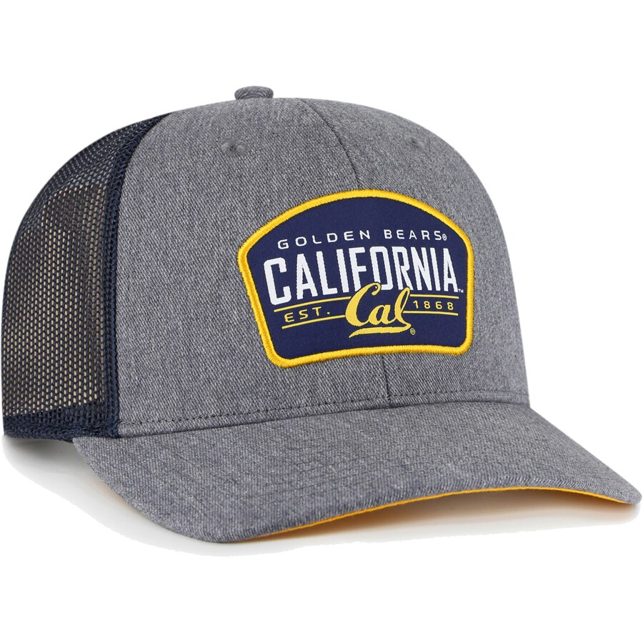 '47 Cal Berkeley Golden Bears Slate Trucker Snapback Hat-Charcoal
