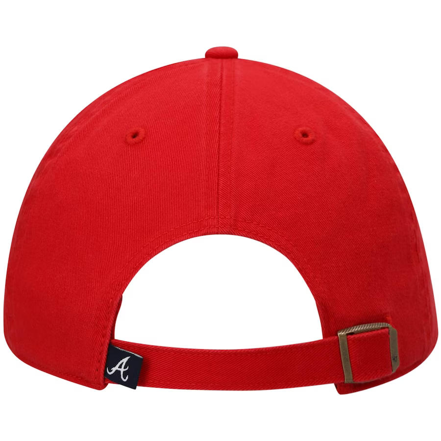 New Era Atlanta Braves Core Classic 2.0 9Twenty Adjustable Hat-Red
