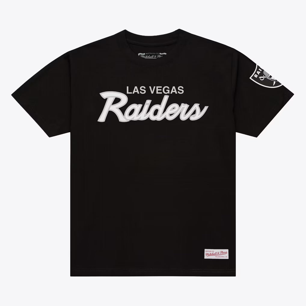 Mitchell & Ness Las Vegas Raiders T-Shirt - Black