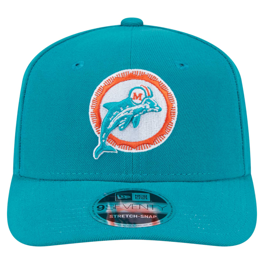 New Era Miami Dolphins 9SEVENTY Strech-Snap Adjustable Hat