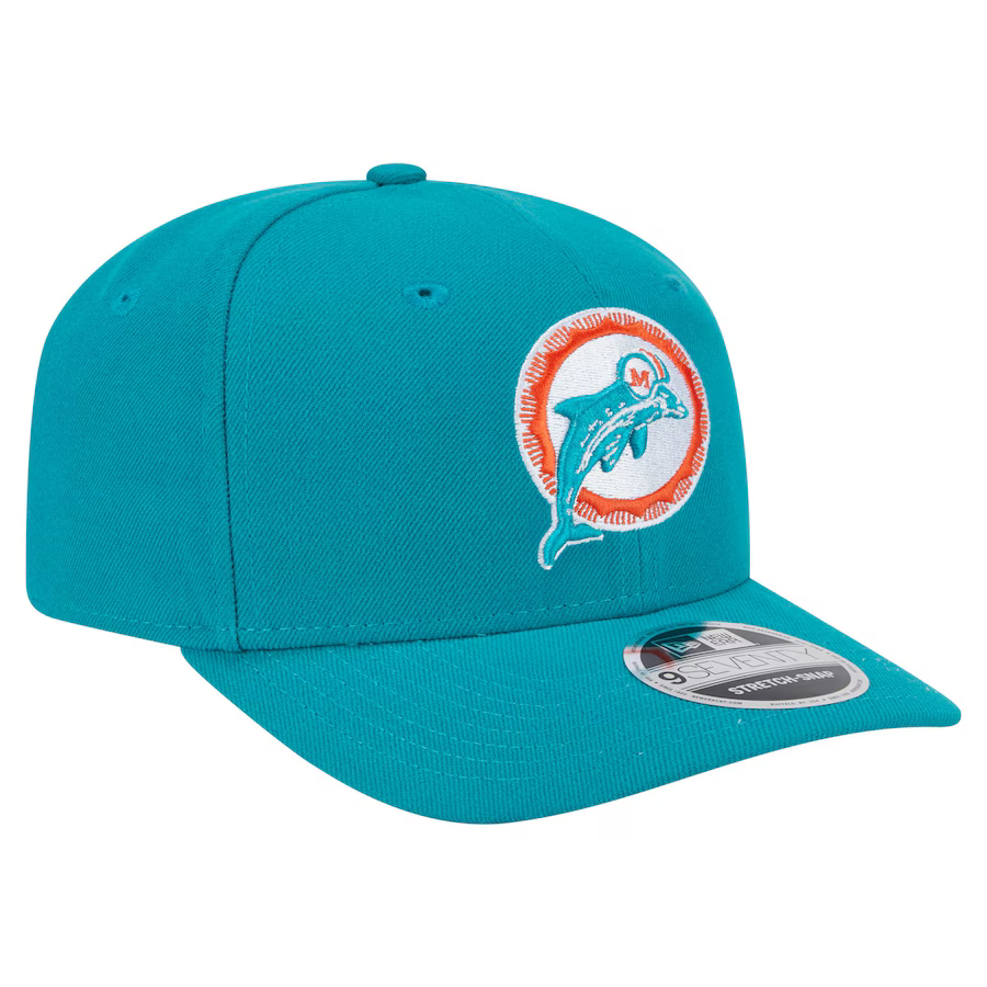 New Era Miami Dolphins 9SEVENTY Strech-Snap Adjustable Hat