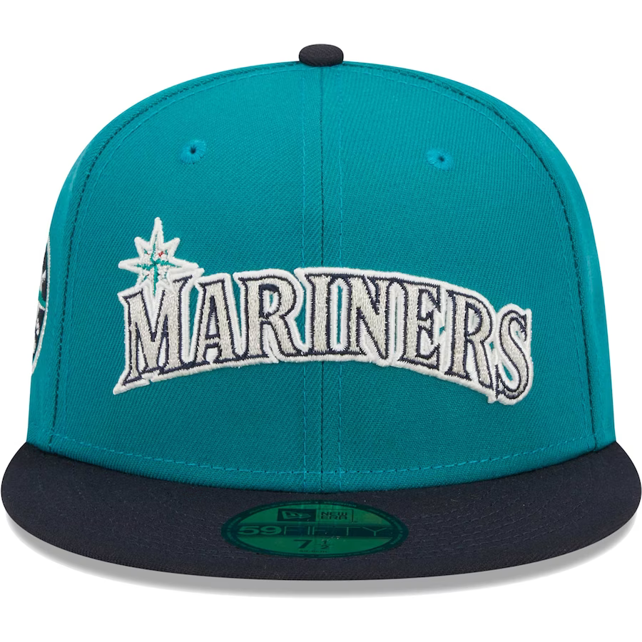 New Era Seattle Mariners Retro Jersey Script 59FIFTY Fitted