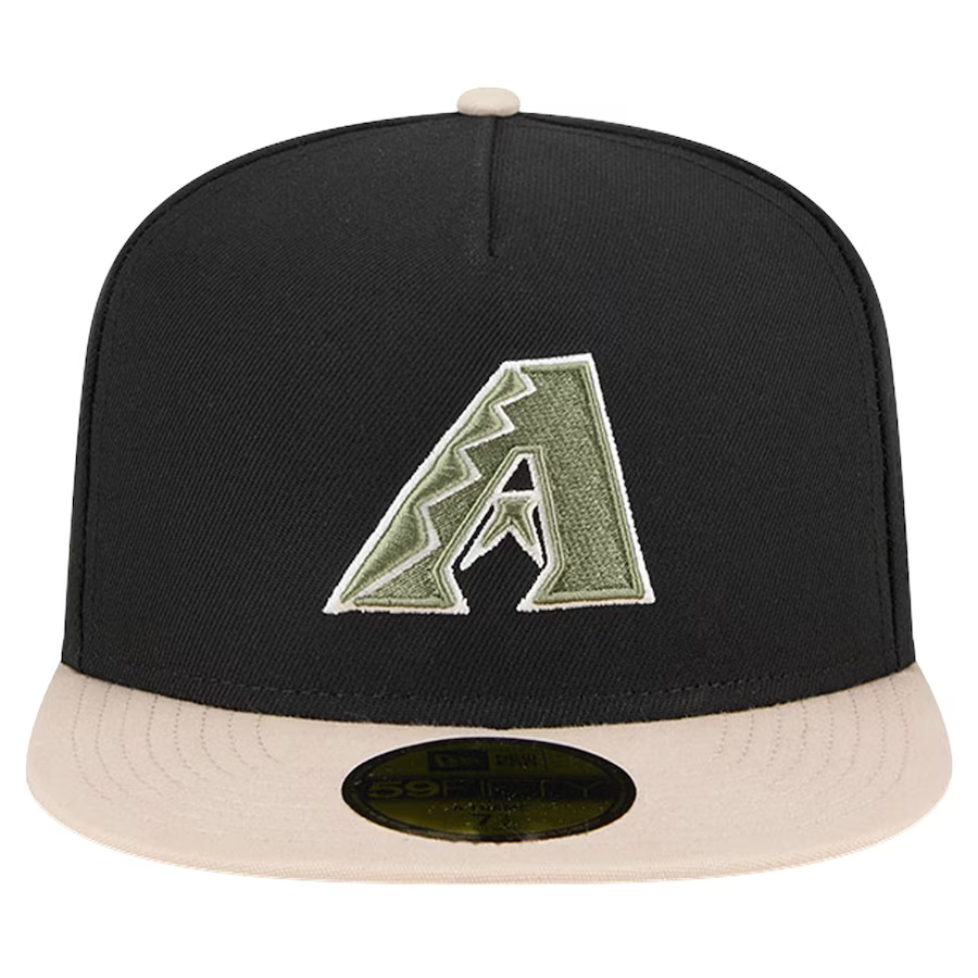 New Era Arizona Diamondbacks 20th Anniversary Side Patch Canvas A-Frame 59FIFTY Fitted Hat