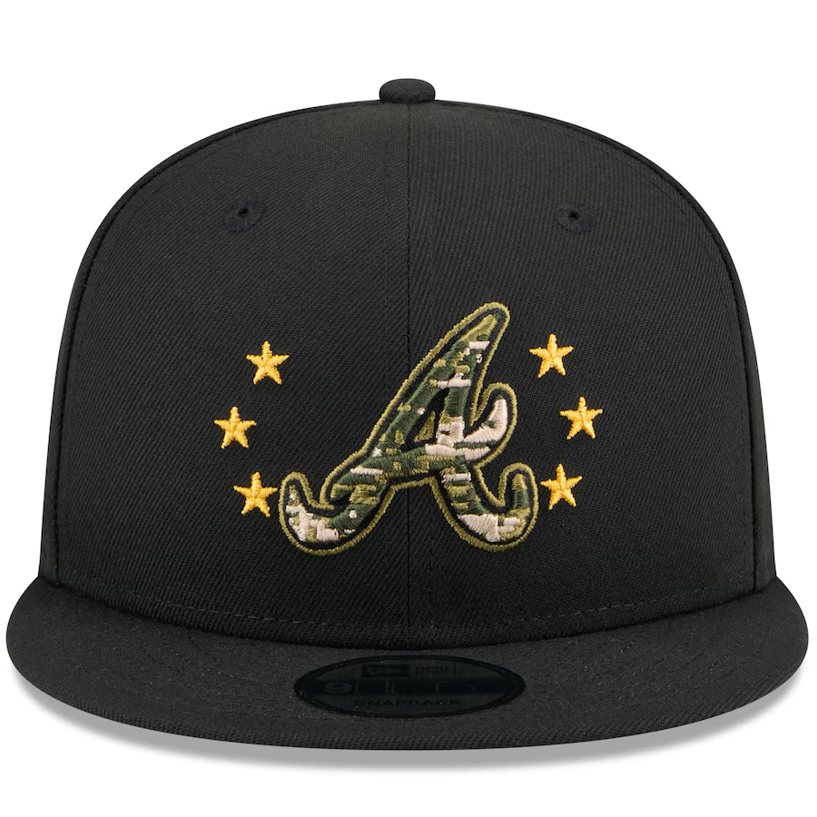 New Era Atlanta Braves Armed Forces Day 9FIFTY Snapback Hat 2024