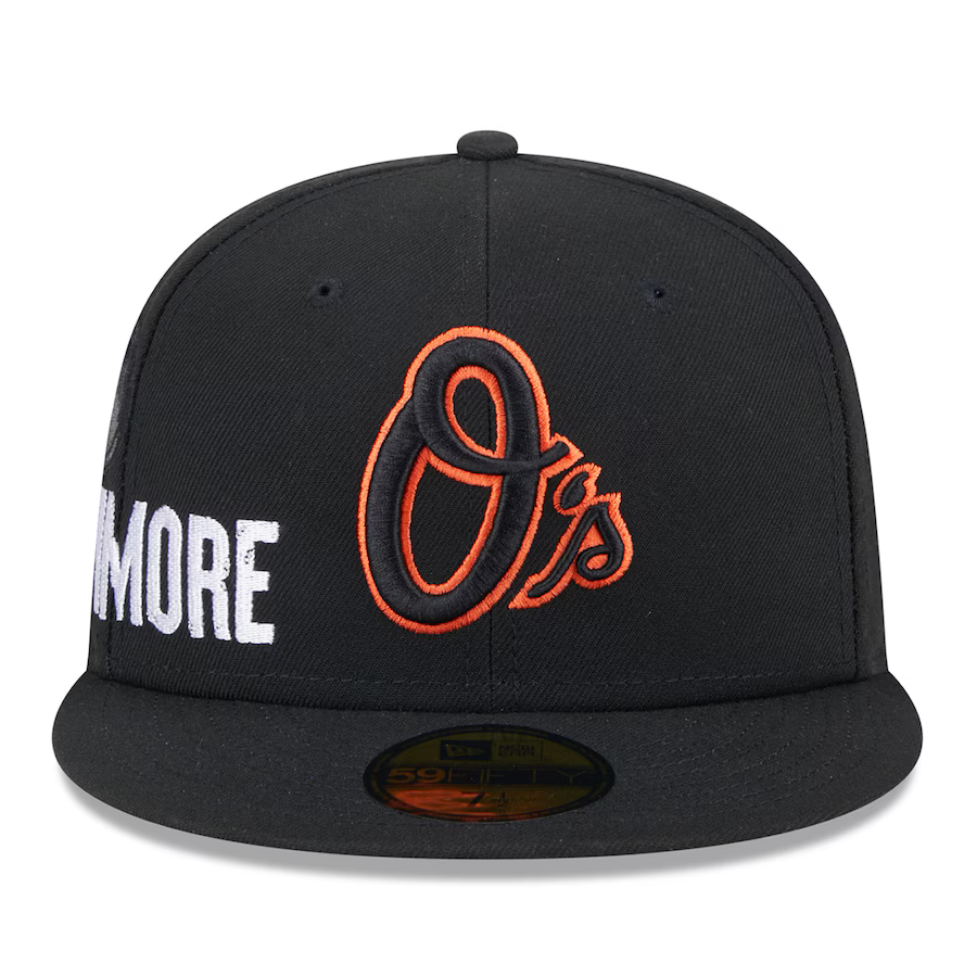 New Era Baltimore Orioles City Connect Icon 2023 59FIFTY Fitted Hat-Black