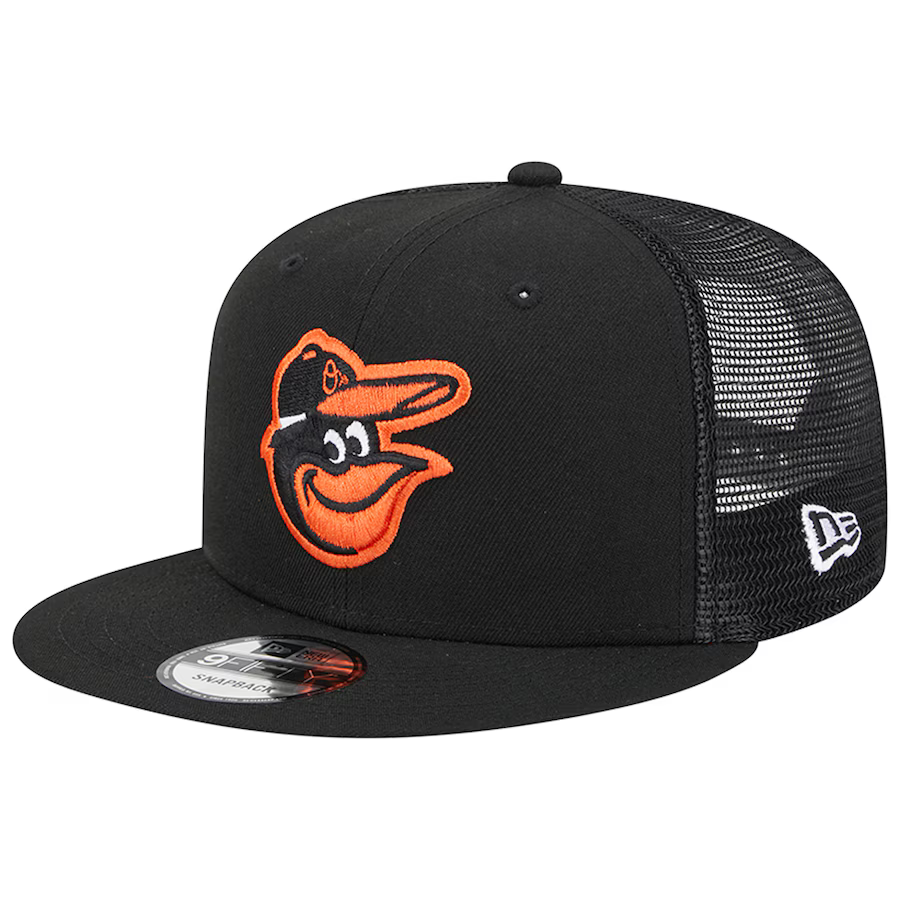 New Era Baltimore Orioles 9FIFTY Trucker Snapback Hat