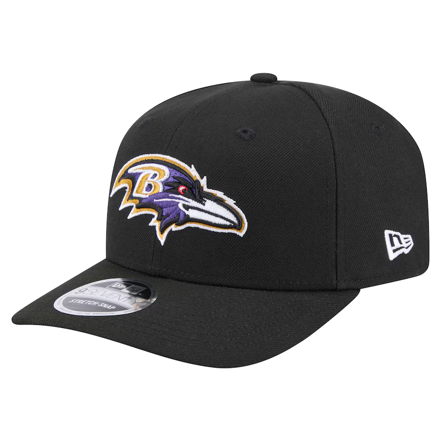 New Era Baltimore Ravens 9SEVENTY Strech-Snap Adjustable Hat