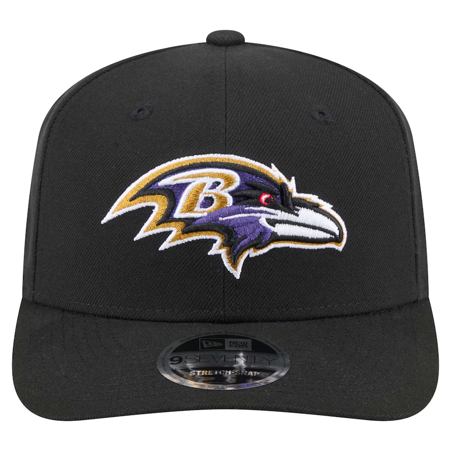 New Era Baltimore Ravens 9SEVENTY Strech-Snap Adjustable Hat