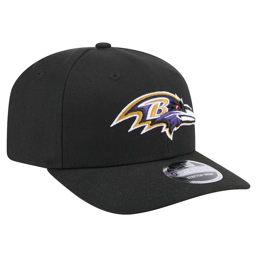 New Era Baltimore Ravens 9SEVENTY Strech-Snap Adjustable Hat