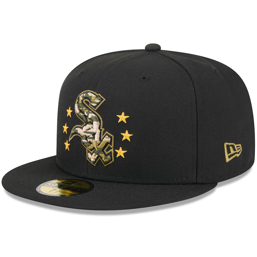 New Era Chicago White Sox Armed Forces Day On-Field 59FIFTY Fitted Hat 2024