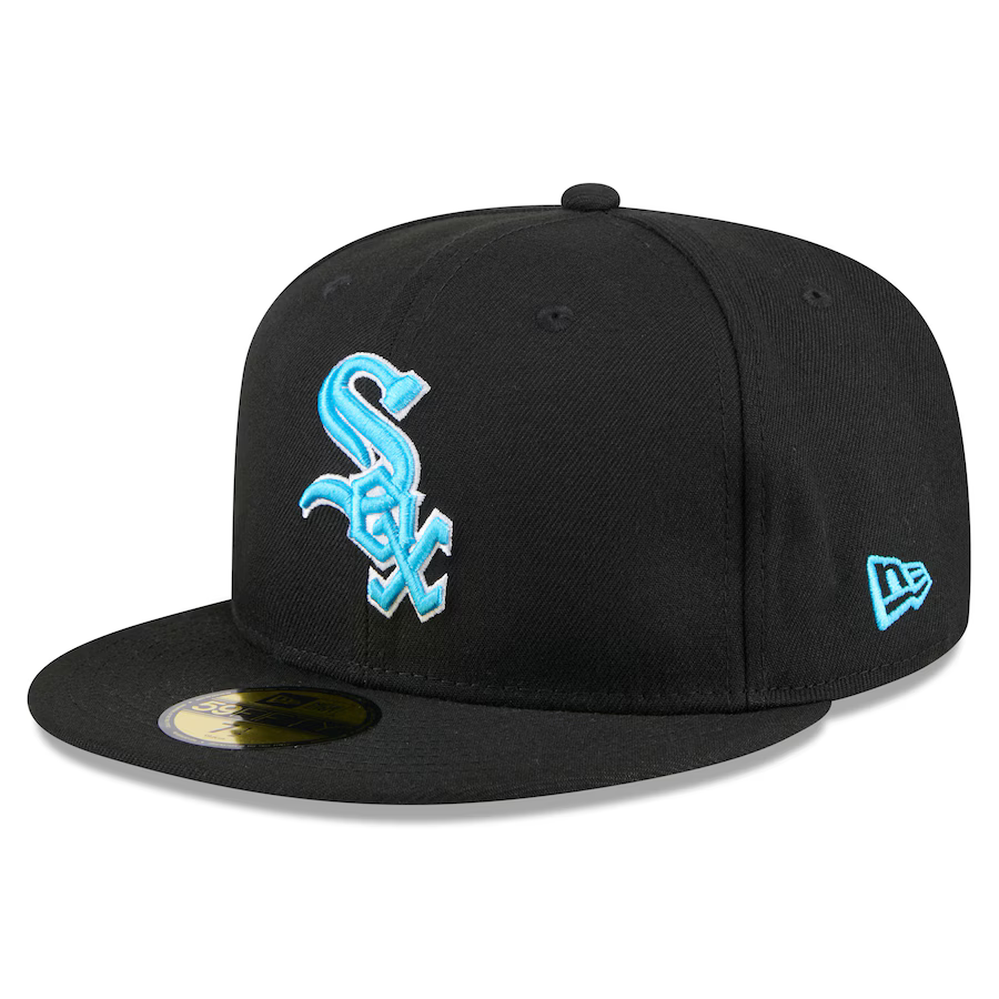 New Era Chicago White Sox Father's Day 59FIFTY Fitted Hat 2024 - Black