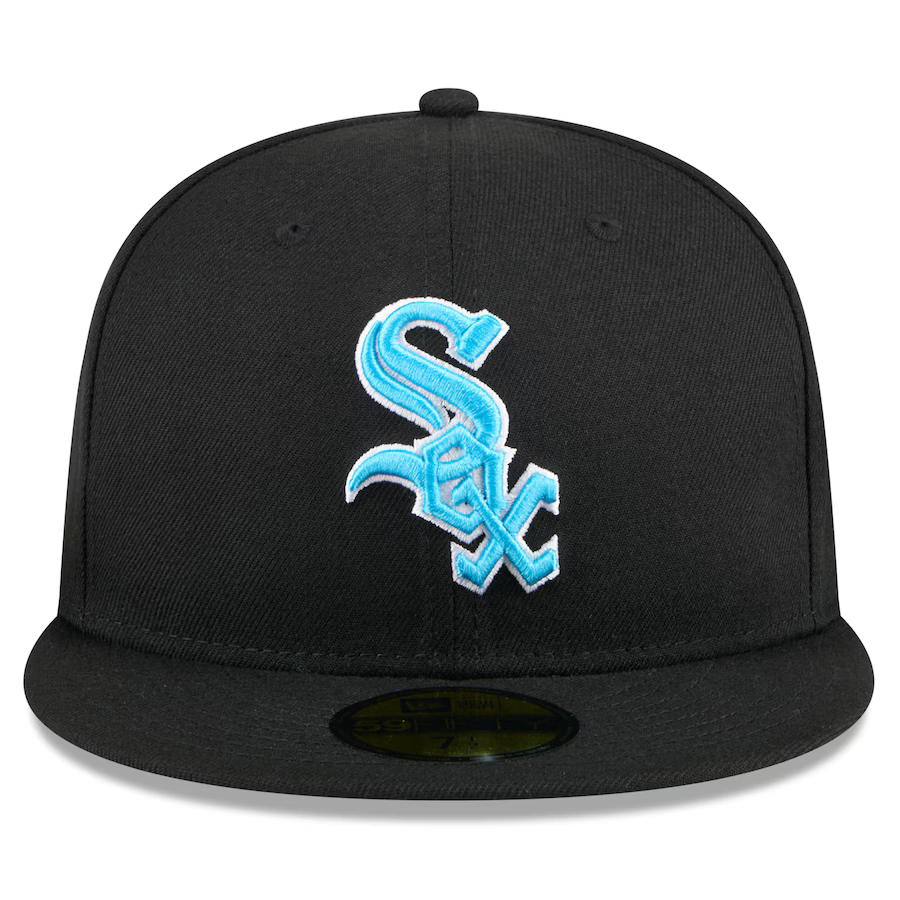 New Era Chicago White Sox Father's Day 59FIFTY Fitted Hat 2024 - Black