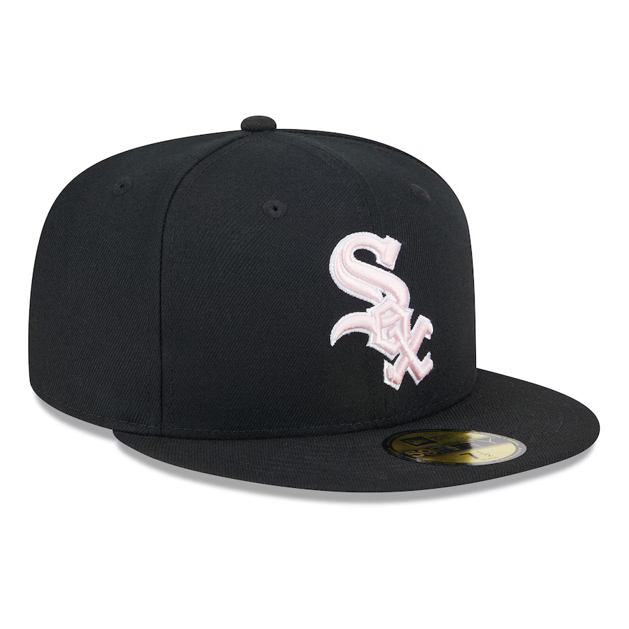 New Era Chicago White Sox 2024 Mother's Day On-Field 59FIFTY Fitted Hat-Black