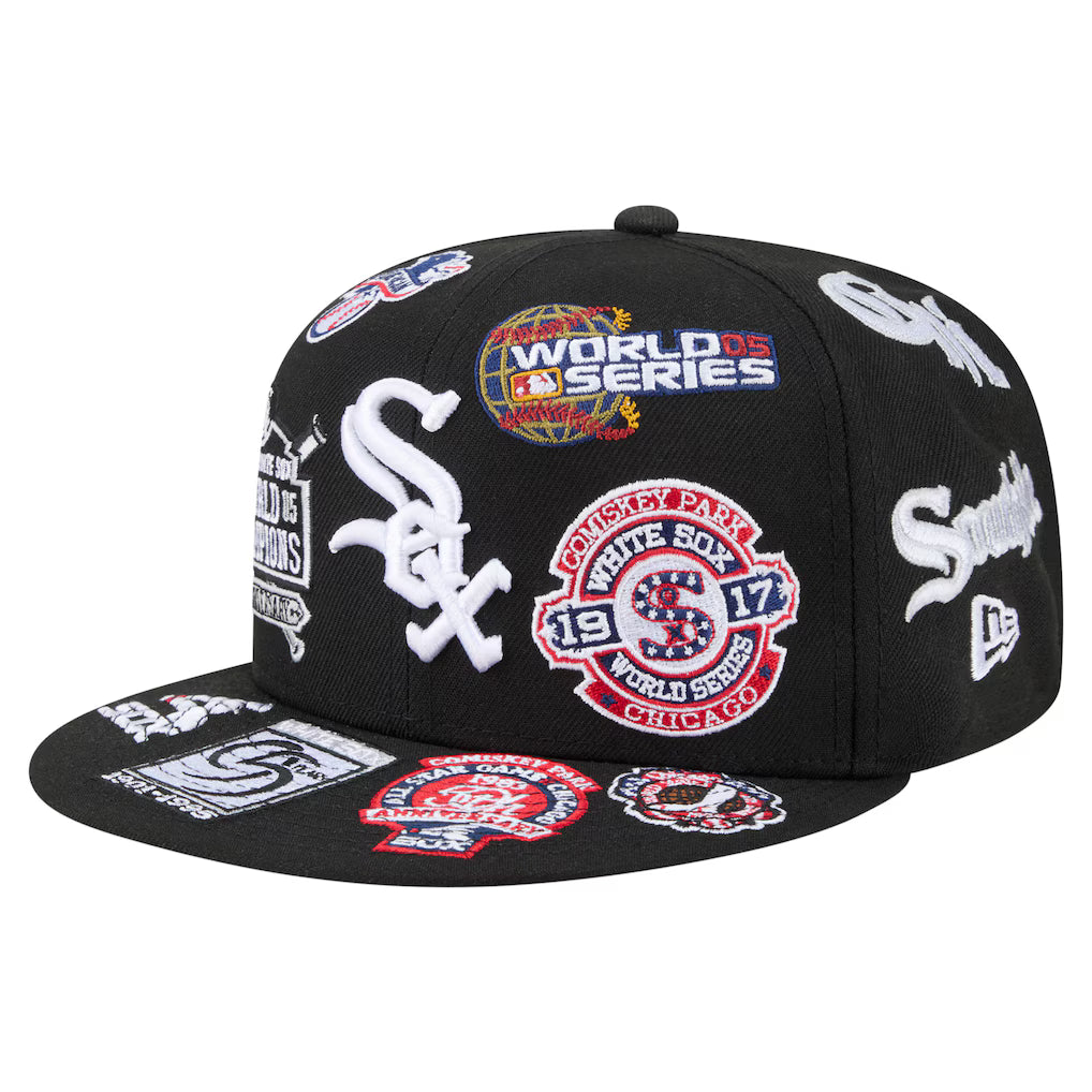 New Era Chicago White Sox  All Over 59FIFTY Fitted Hat - Black