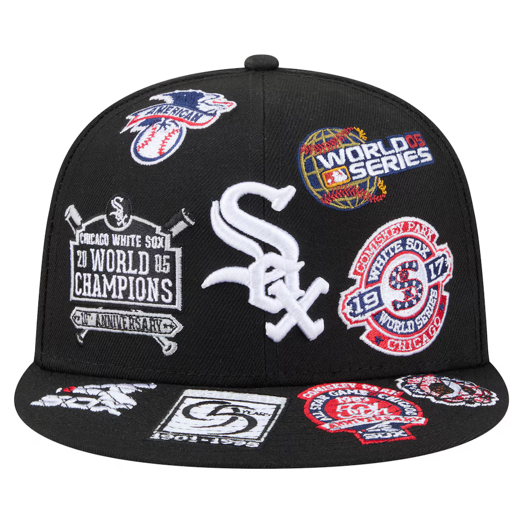 New Era Chicago White Sox  All Over 59FIFTY Fitted Hat - Black