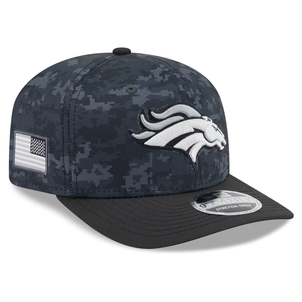 New Era Denver Broncos 2026 Salute to Service 9SEVENTY Stretch-Snap Hat
