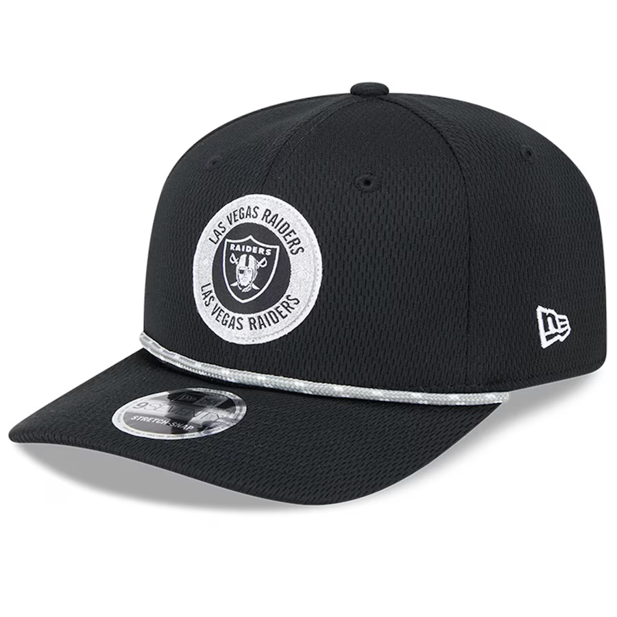 New Era Las Vegas Raiders Sideline 9SEVENTY Adjustable Cap-Black