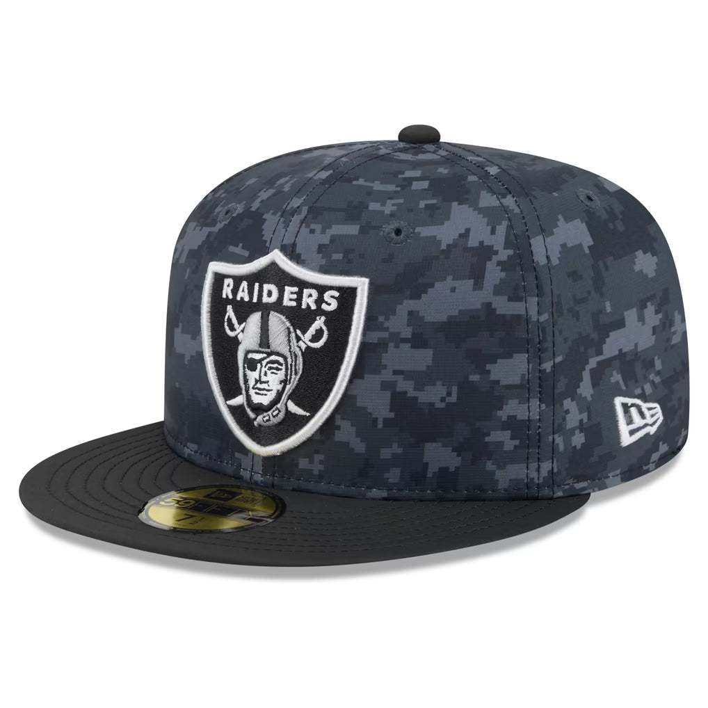 New Era Las Vegas Raiders Salute To Service 2026 59FIFTY Fitted Hat