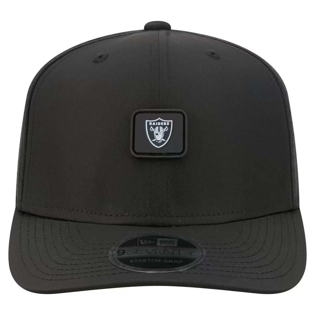 New Era Las Vegas Raiders  Micro Badge 9SEVENTY Adjustable Hat-Black