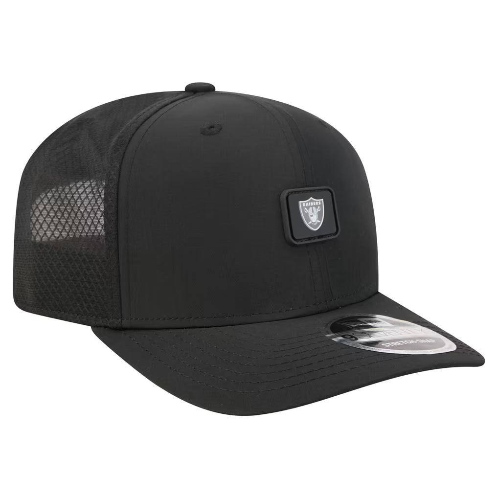 New Era Las Vegas Raiders  Micro Badge 9SEVENTY Adjustable Hat-Black