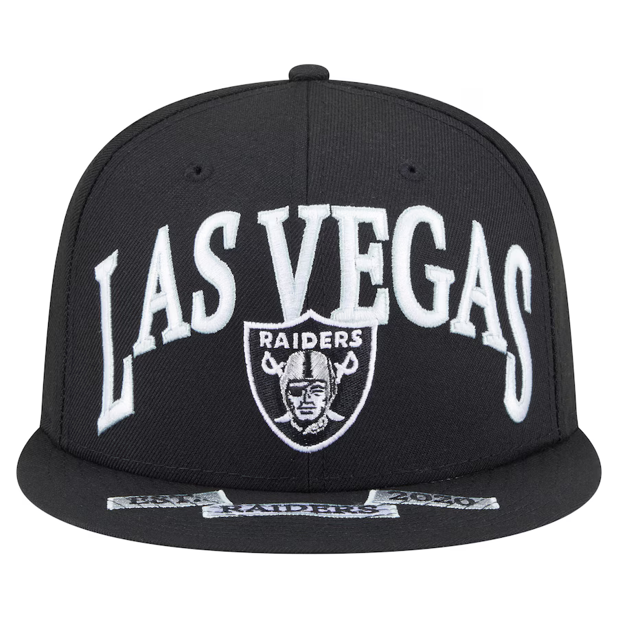 New Era Las Vegas Raiders Oversized 59Fifty Fitted Hat