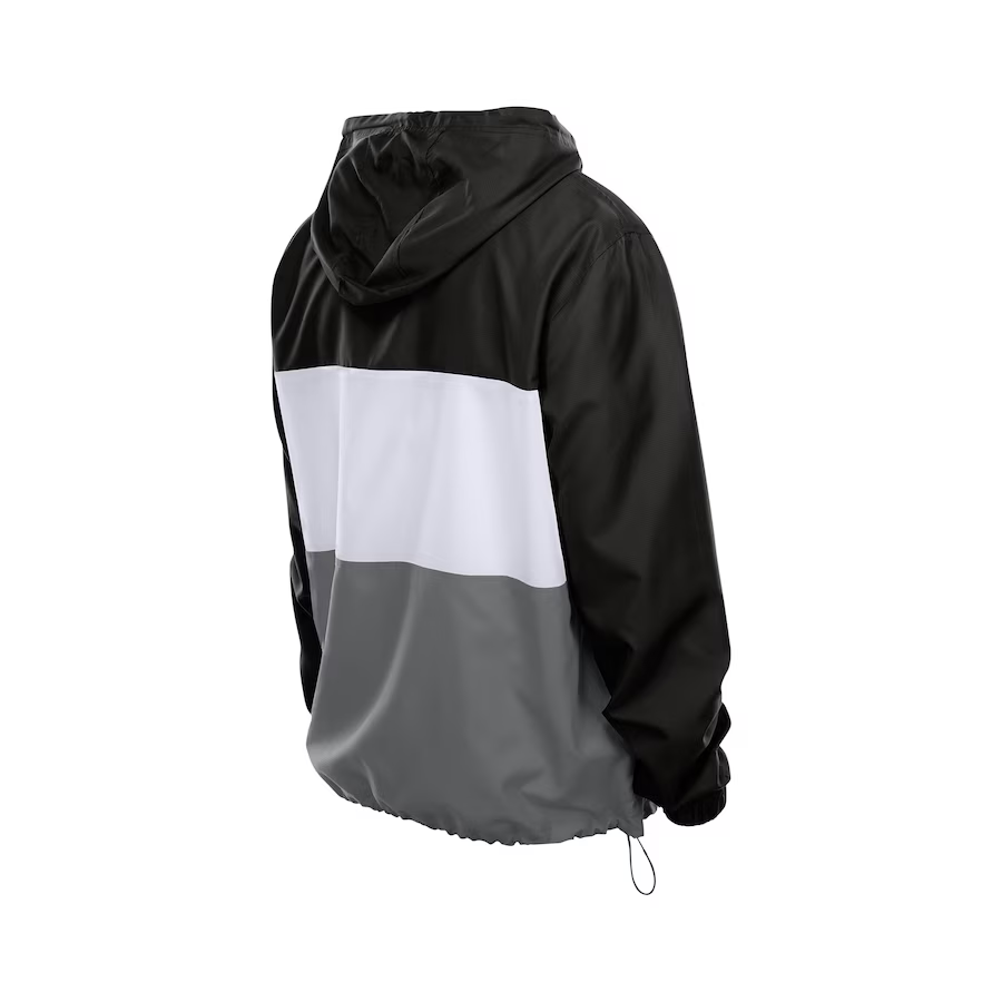 New Era Las Vegas Ripstop Quarter-Zip Hooded Windbreaker