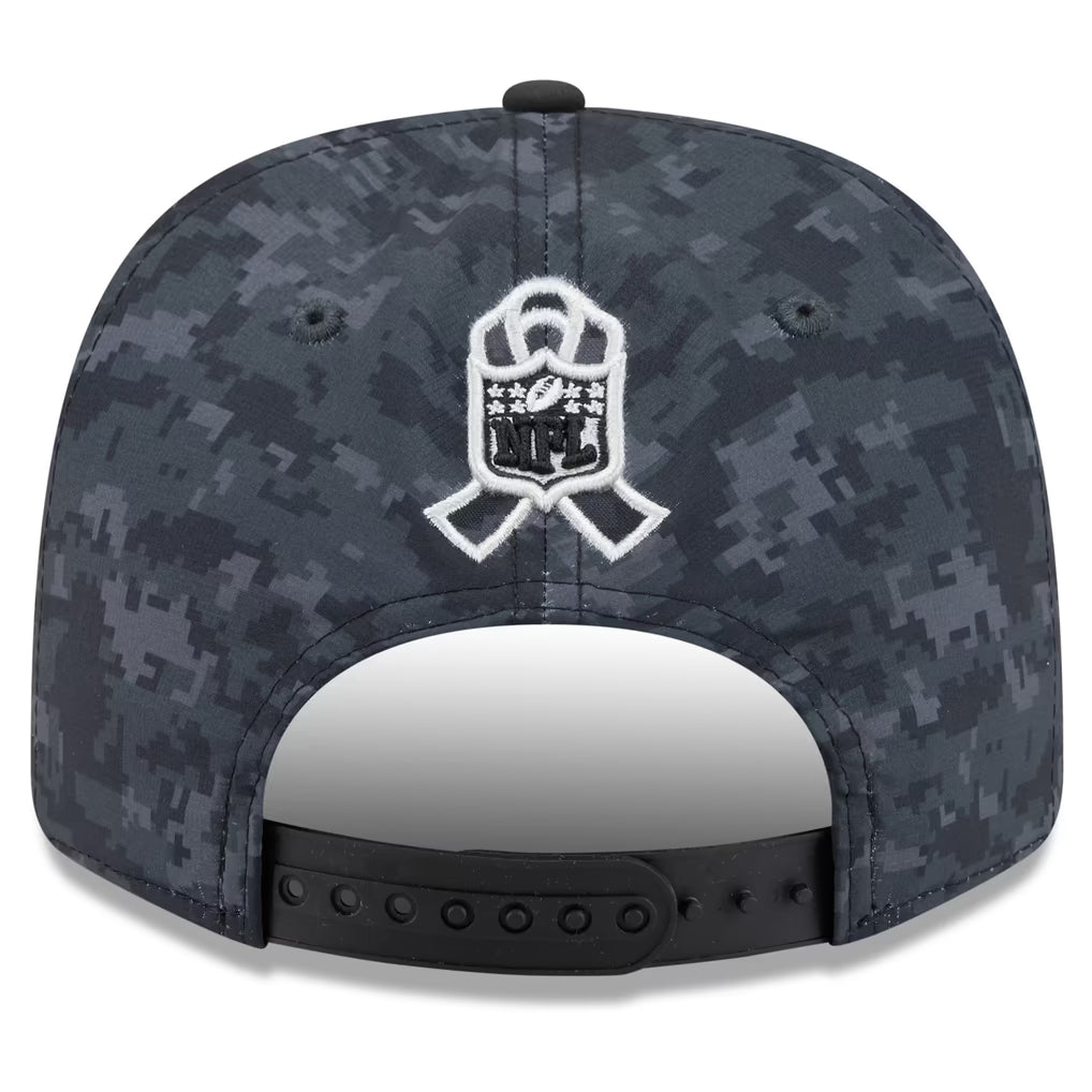 New Era Los Angeles Rams 2026 Salute to Service 9SEVENTY Stretch-Snap Hat