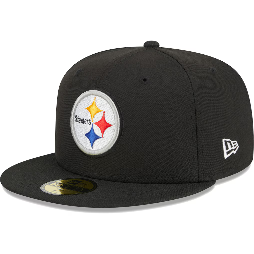 New Era Pittsburgh Steelers Basic 59FIFTY Fitted Hat- Black