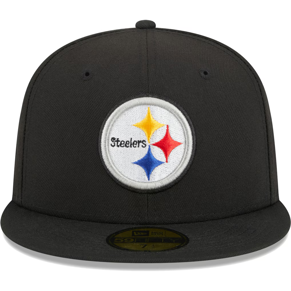 New Era Pittsburgh Steelers Basic 59FIFTY Fitted Hat- Black