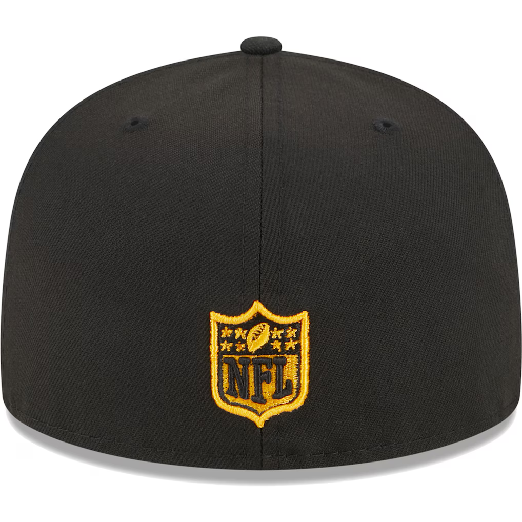 New Era Pittsburgh Steelers Basic 59FIFTY Fitted Hat- Black