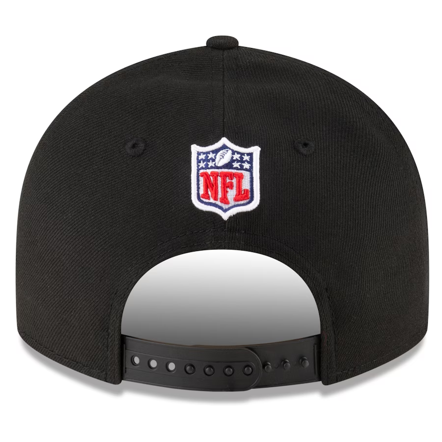New Era San Francisco 49ers 2023 NFC Champions Locker Room Low Profile 9FIFTY Snapback Hat-Black