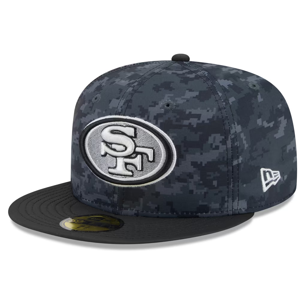 New Era San Francisco 49ers Salute To Service 2026 59FIFTY Fitted Hat