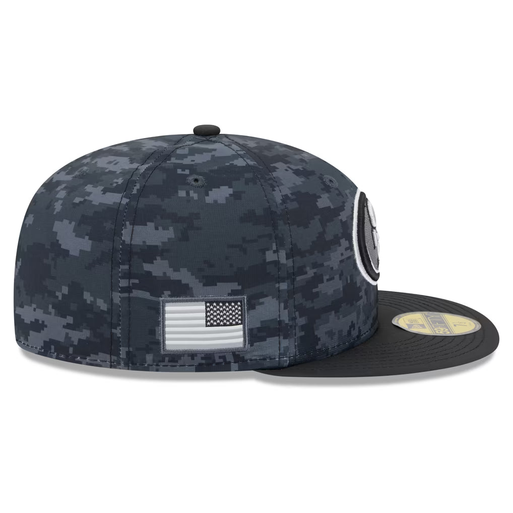 New Era San Francisco 49ers Salute To Service 2026 59FIFTY Fitted Hat