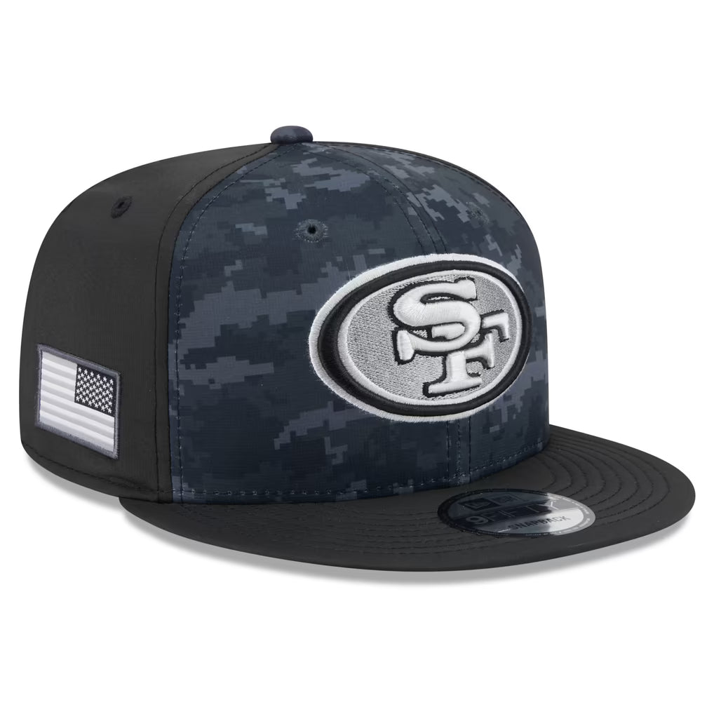 New Era San Francisco 49ers 2026 Salute to Service 9FIFTY Snapback Hat
