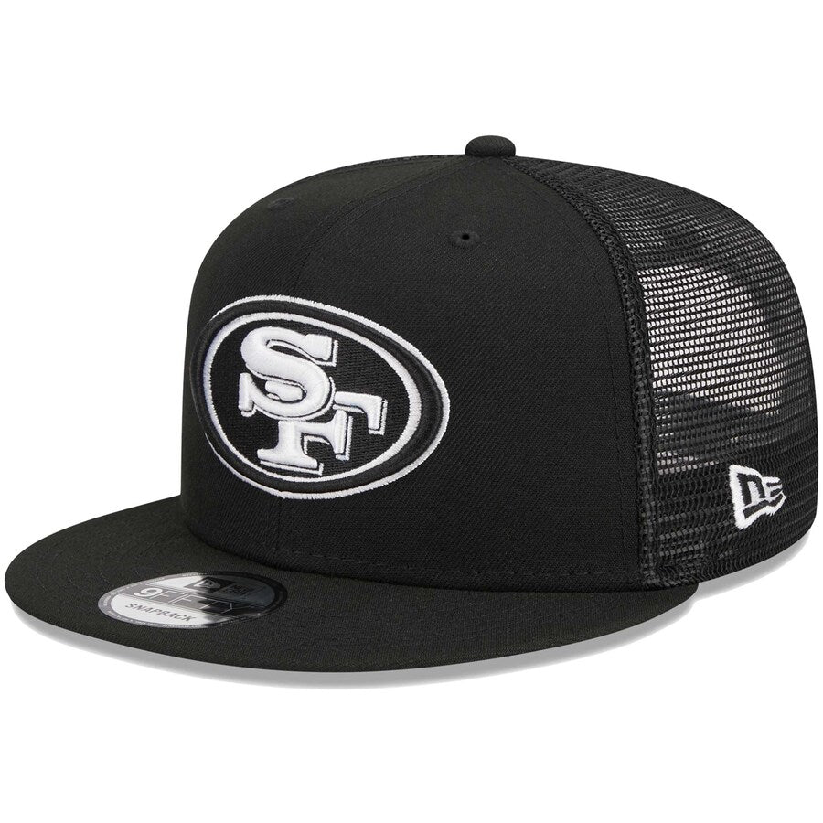 New Era San Francisco 49ers Main Trucker 9FIFTY Snap Meshback Hat