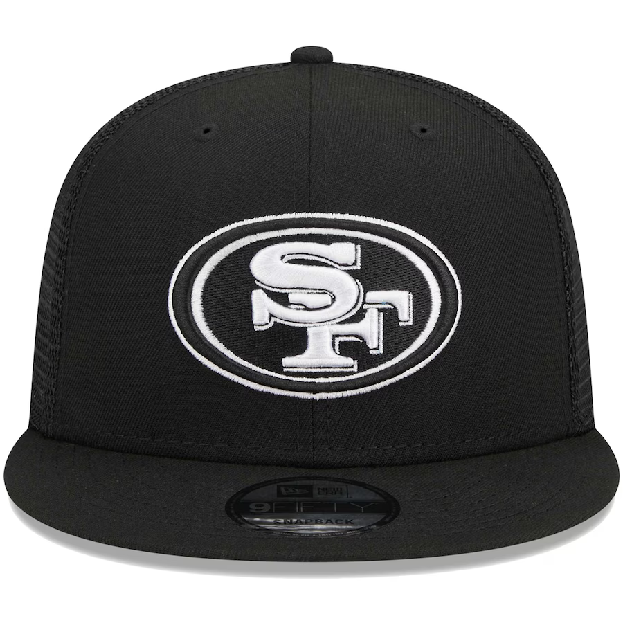 New Era San Francisco 49ers Main Trucker 9FIFTY Snap Meshback Hat