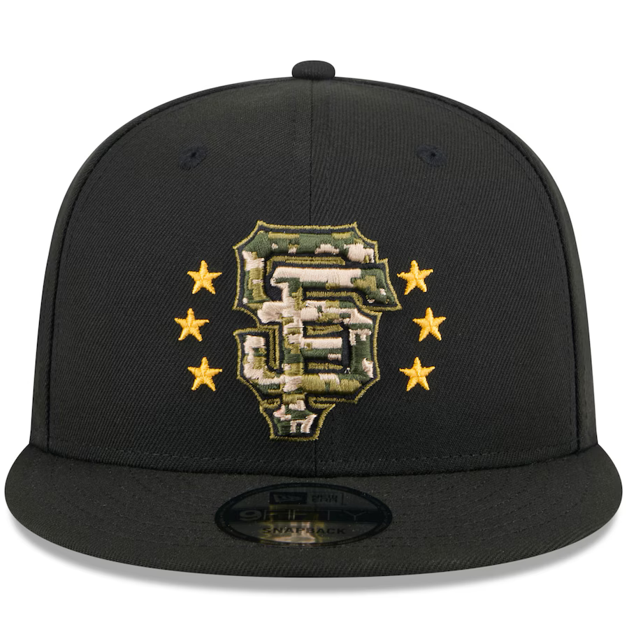 New Era San Francisco Giants Armed Forces Day 9FIFTY Snapback Hat 2024
