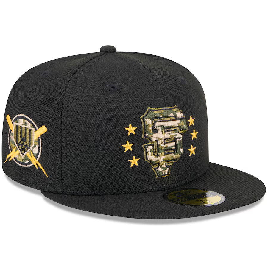 New Era San Francisco Giants Armed Forces Day On-Field 59FIFTY Fitted Hat 2024
