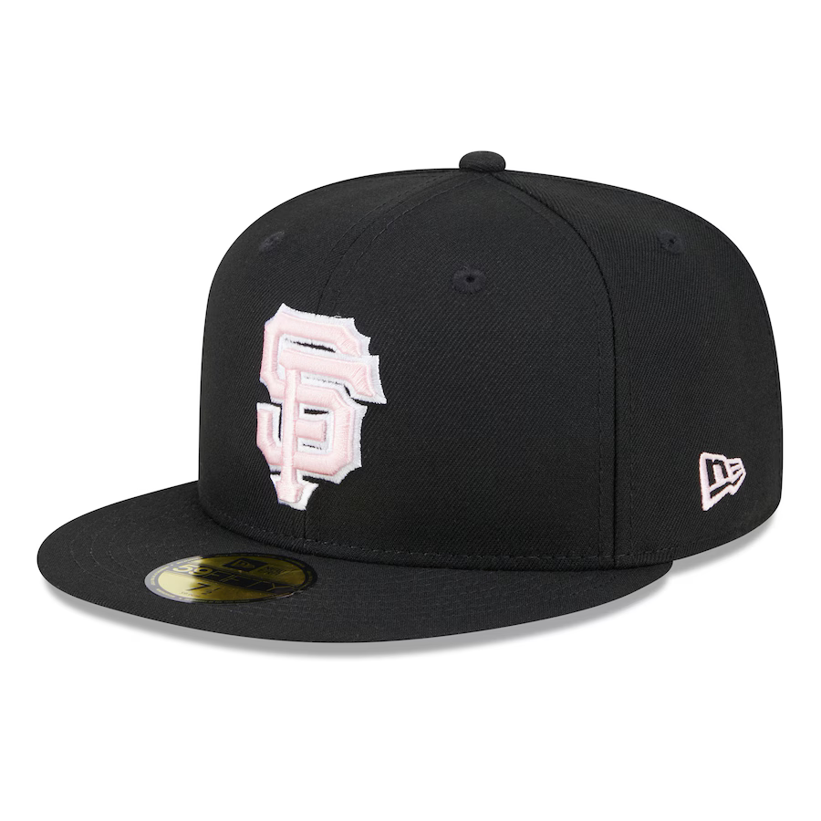 New Era San Francisco Giants 2024 Mother's Day On-Field 59FIFTY Fitted Hat-Black