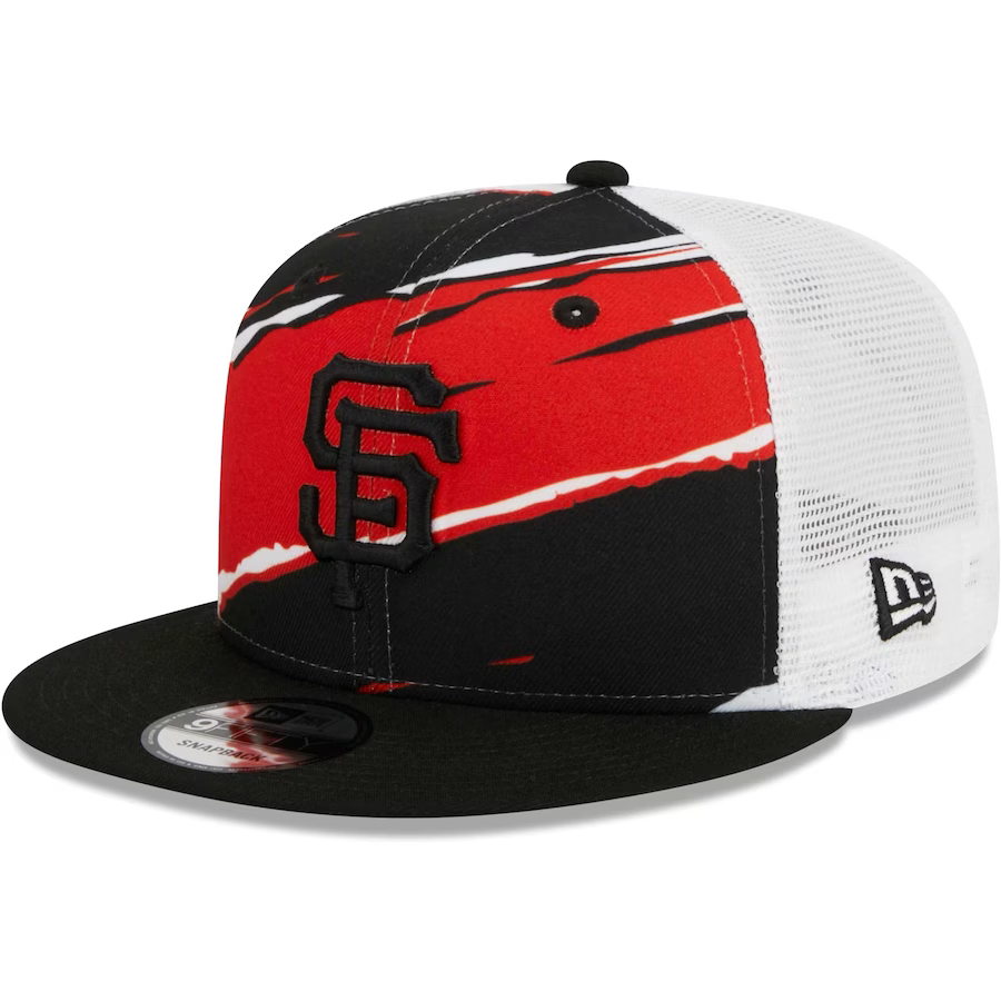 New Era Youth San Francisco Giants Tear Trucker 9FIFTY Snapback Hat