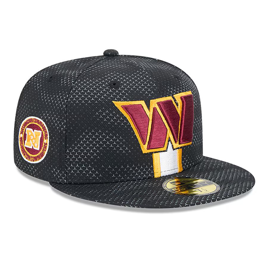 New Era Men's Washington Commanders Sideline 59FIFTY Fitted Hat