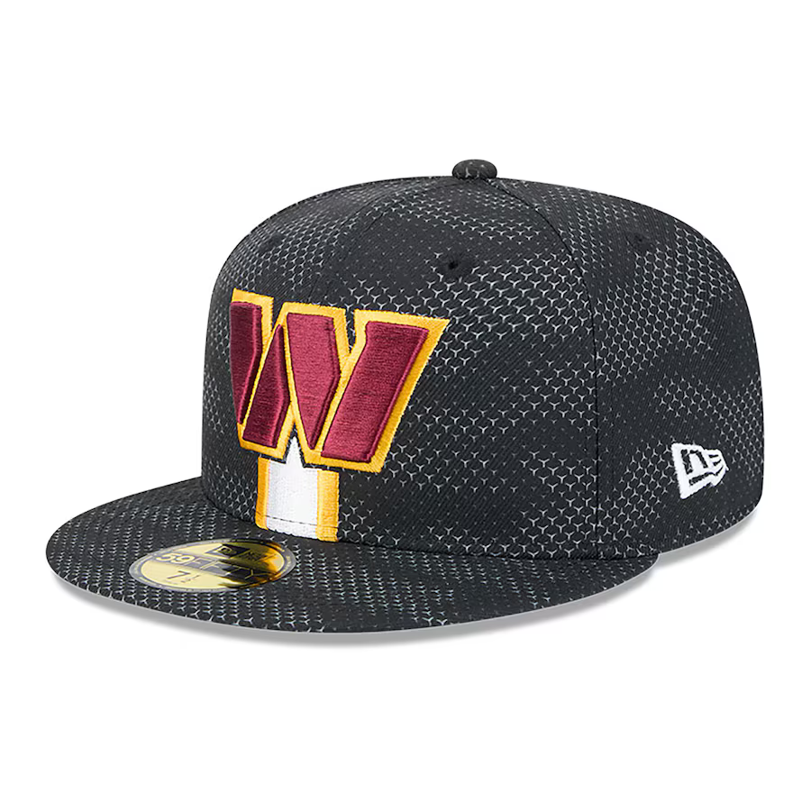 New Era Men's Washington Commanders Sideline 59FIFTY Fitted Hat