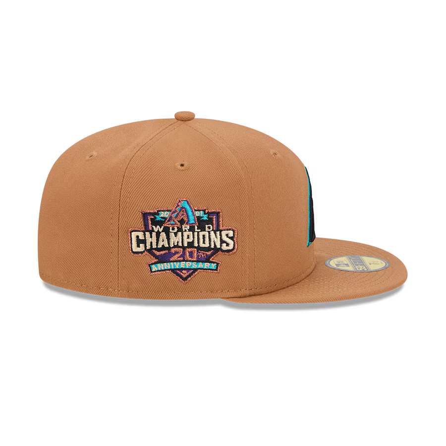 New Era Arizona Diamondbacks Color Pack 59FIFTY Fitted Hat-Brown