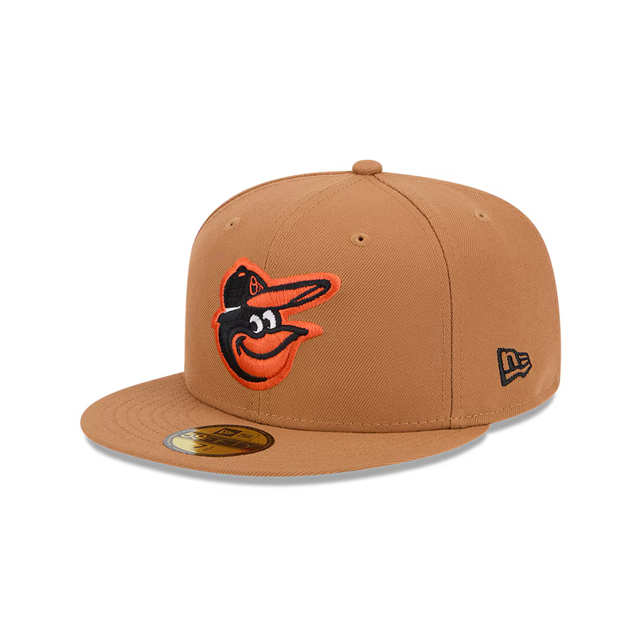 New Era Baltimore Orioles Color Pack 59FIFTY Fitted Hat-Brown