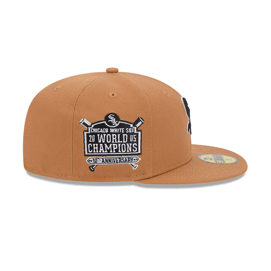 New Era Chicago White Sox Color Pack 59FIFTY Fitted Hat-Brown