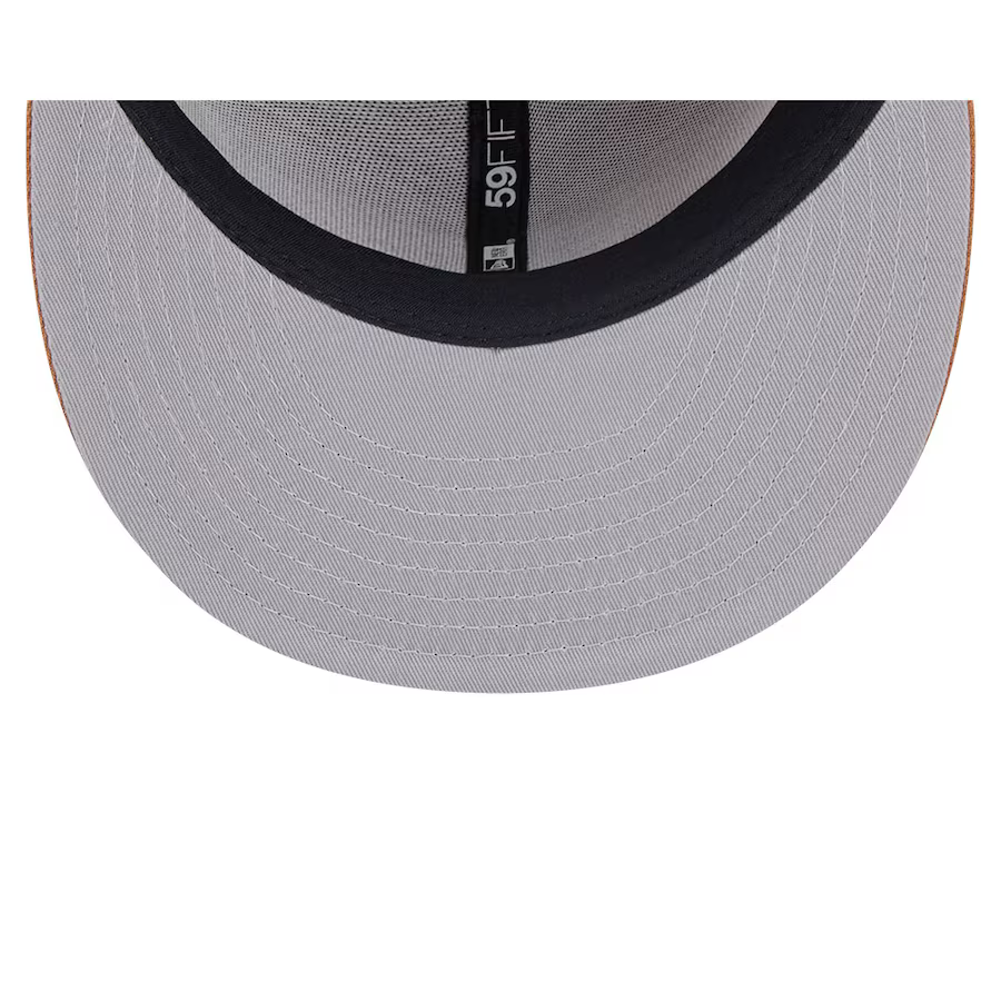 New Era Houston Astros Color Pack 59FIFTY Fitted Hat-Brown