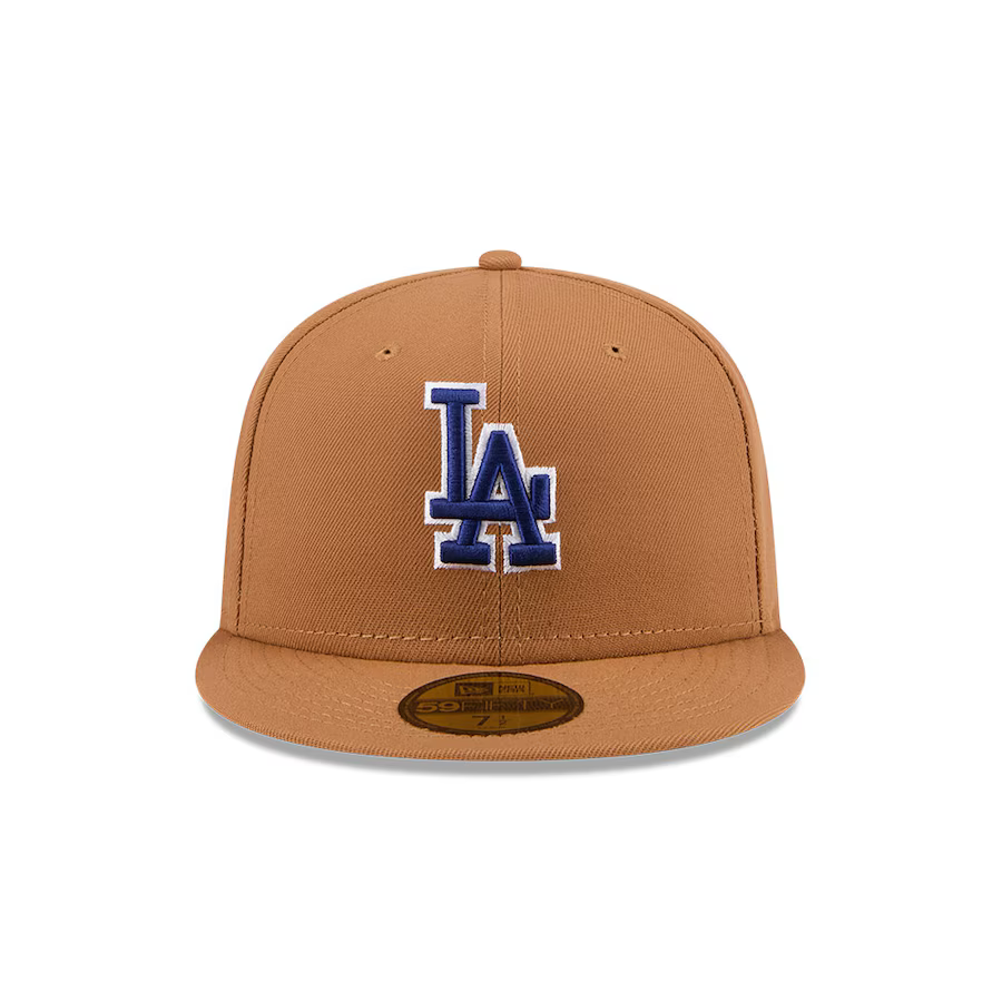 New Era Los Angeles Dodgers Color Pack 59FIFTY Fitted Hat-Brown