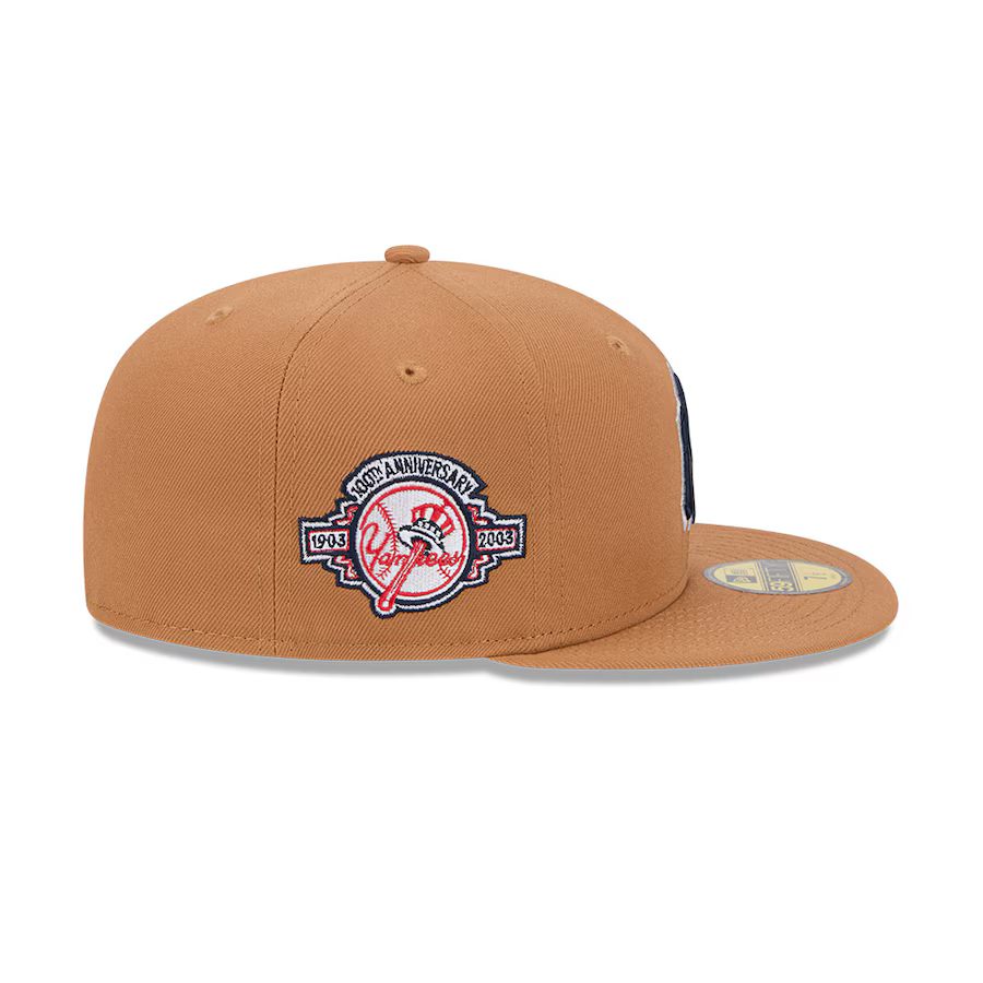New Era New York Yankees Color Pack 59FIFTY Fitted Hat-Brown